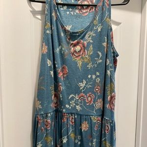 Latched Mama Peplum Tank 1X